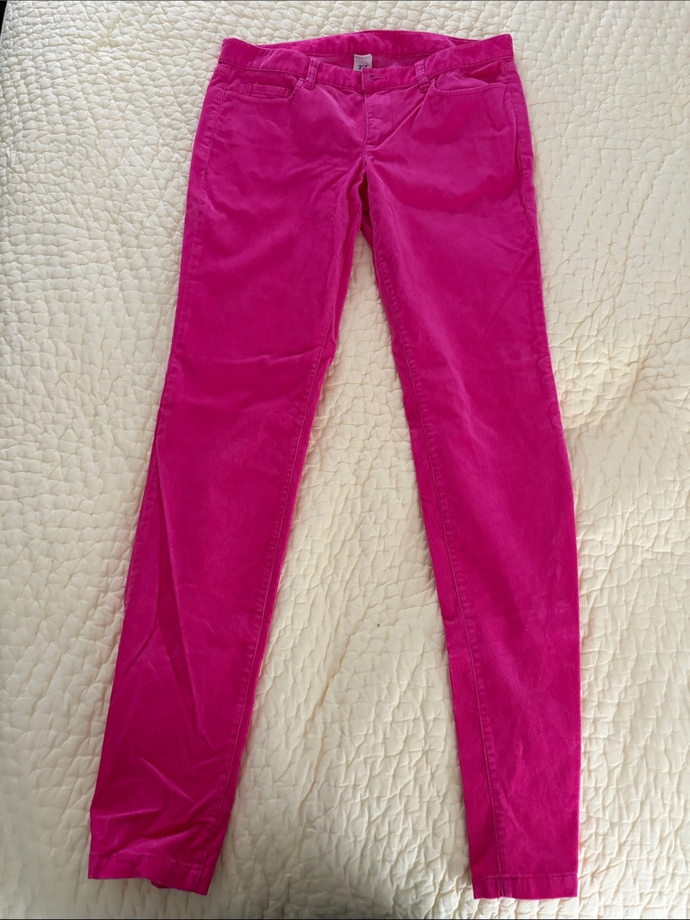 J. Crew Women’s Hot Pink Corduroy Jeans